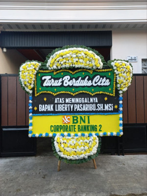 Papan Bunga Duka di Ciruas