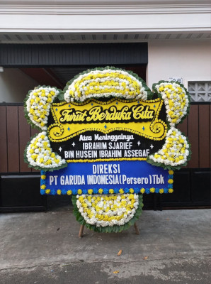 Papan Bunga Duka di Ciruas
