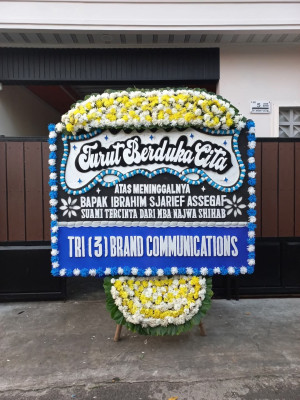 Papan Bunga Duka di Ciruas
